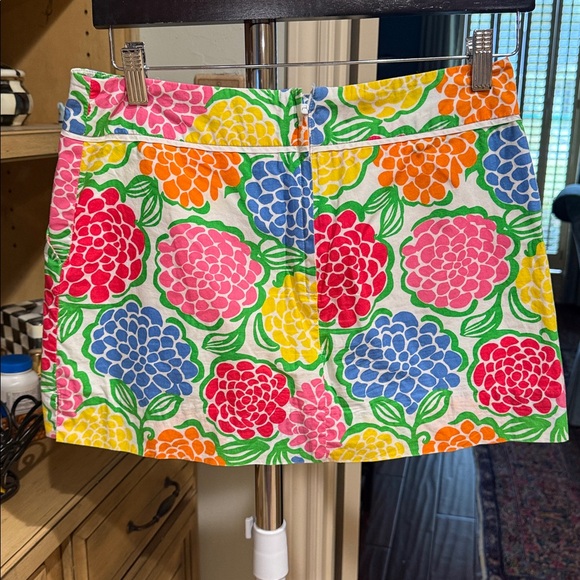 Lilly Pulitzer Colorful Floral Skort - Picture 3 of 3
